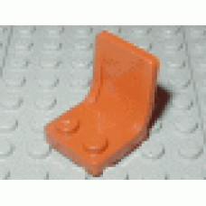 Part 4079 Dark Orange Minifig, Utensil Seat (Chair) 2 x 2 